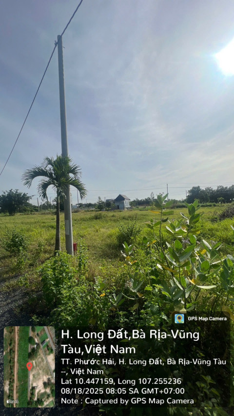 Đất nền xã Phước Hải - Đối diện hồ Bút Thiền 149m2 sẵn 80m2 thổ cư nở hậu